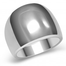 Stainless Steel Dome Ring