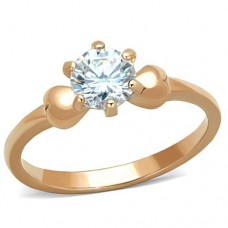 Rose Gold Plated Stainless Steel Ring