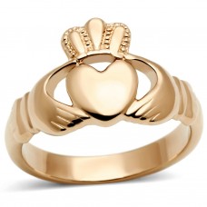 Rose Gold Plated Stainless Steel Ring