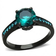 Black Plated Stainless Steel Ring