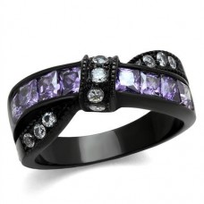 Black Plated Stainless Steel Ring