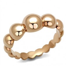 Rose Gold Plated Stainless Steel Ring