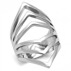 High Polish Stainless Steel Finger Ring