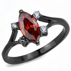 Black Plated Stainless Steel Ring