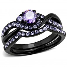 Black Plated Stainless Steel Ring