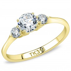 Gold Plated Stainless Steel Ring