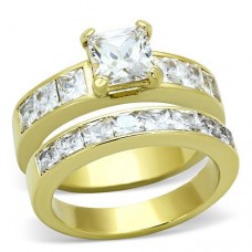 Gold Plated Stainless Steel Ring