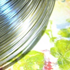 2 Feet - 21 Gauge Argentium Sterling Silver Round Wire