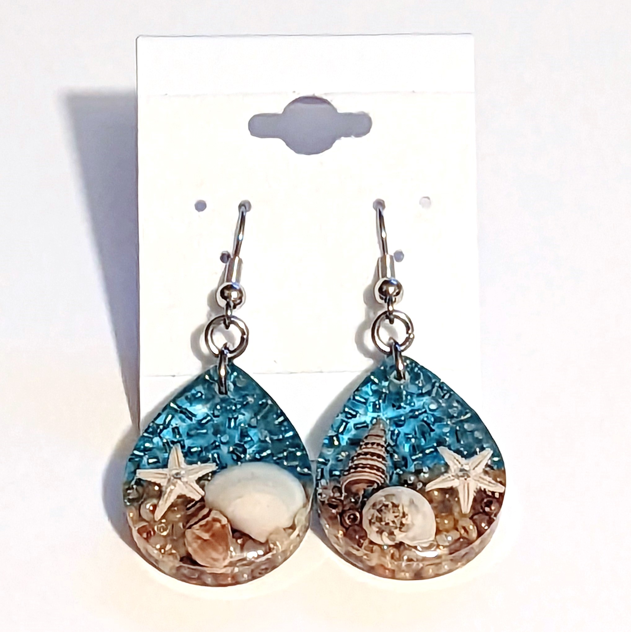 Seashell Starfish Earrings