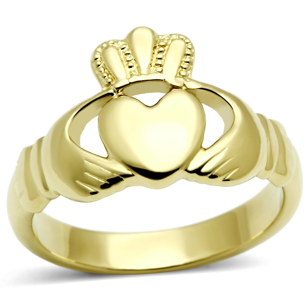 Gold plated store claddagh ring