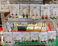 Sterling Christmas Earrings