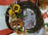 Festive Wreath by Dawn