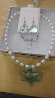 Starfish Pearl Set
