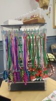 Lace Xmas Necklaces