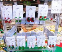 More Sterling Christmas Earrings