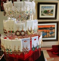 Fancy Christmas Earrings