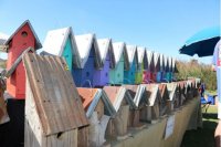Colorful Birdhouses